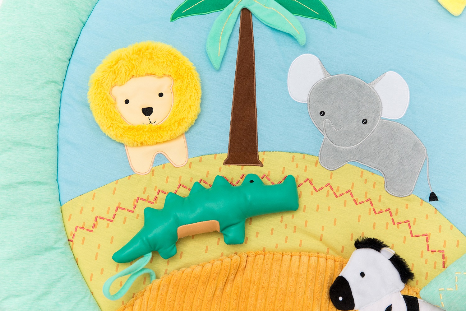 Little Big Friends, Mata edukacyjna dla niemowląt – wersja DŻUNGLA Little Big Friends, Mata edukacyjna dla niemowląt – wersja DŻUNGLA