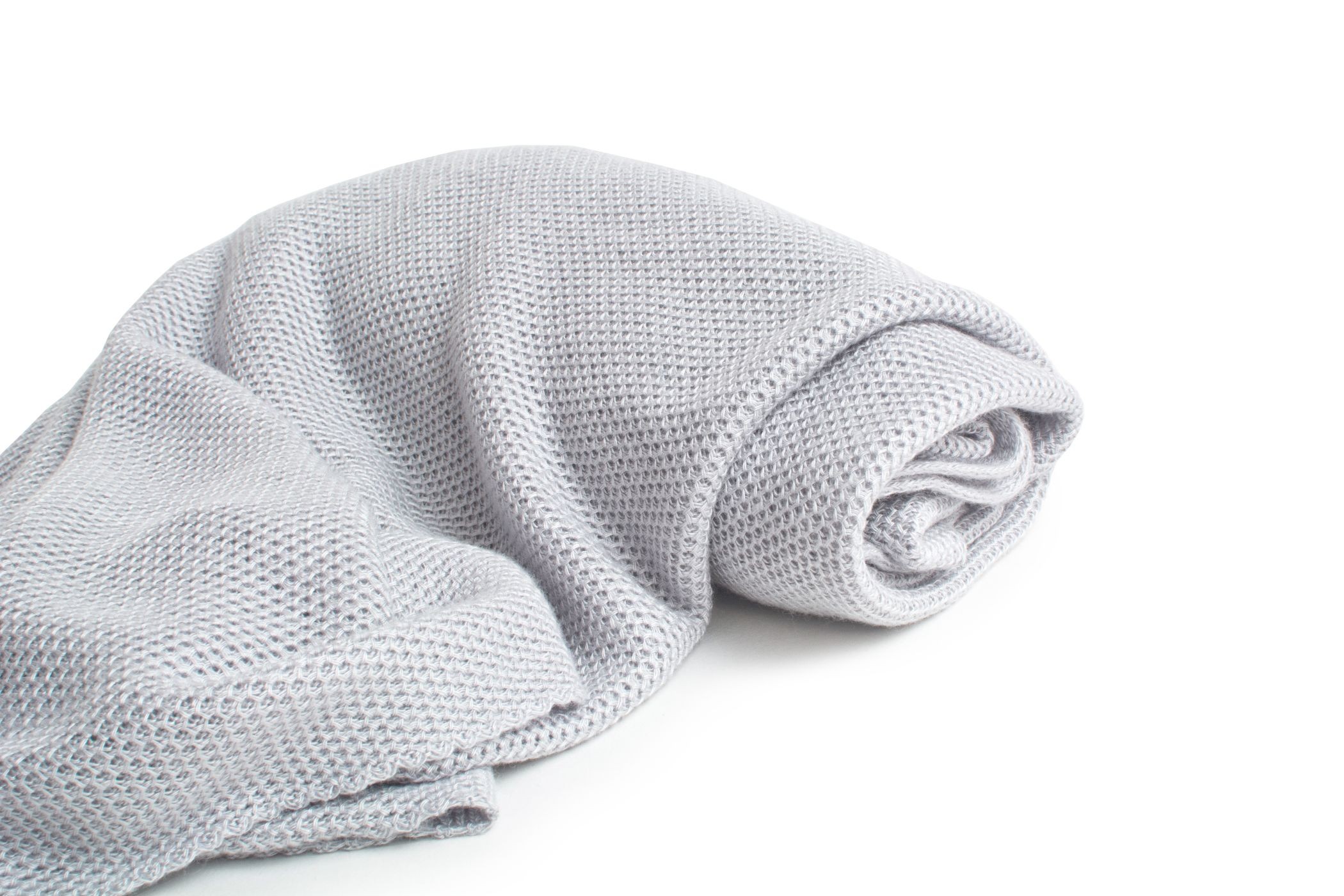 Poofi, lekki kocyk bambusowy SZARY