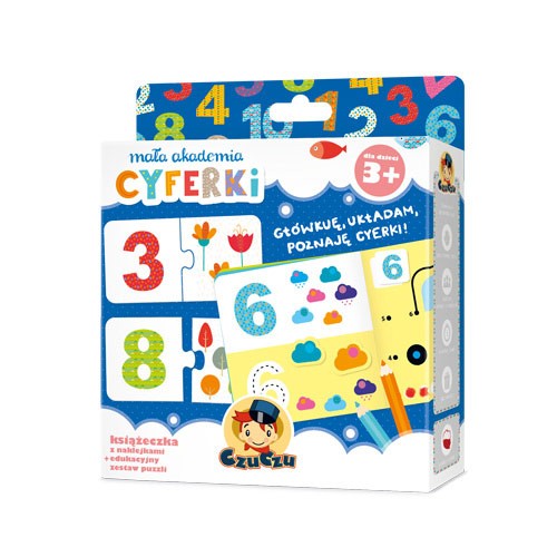 Mała akademia cyferki 3+ czuczu Mała akademia cyferki 3+ czuczu