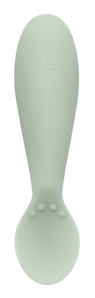 EZPZ, Silikonowa łyżeczka Tiny Spoon 2 szt. pastelowa zieleń EZPZ, Silikonowa łyżeczka Tiny Spoon 2 szt. pastelowa zieleń