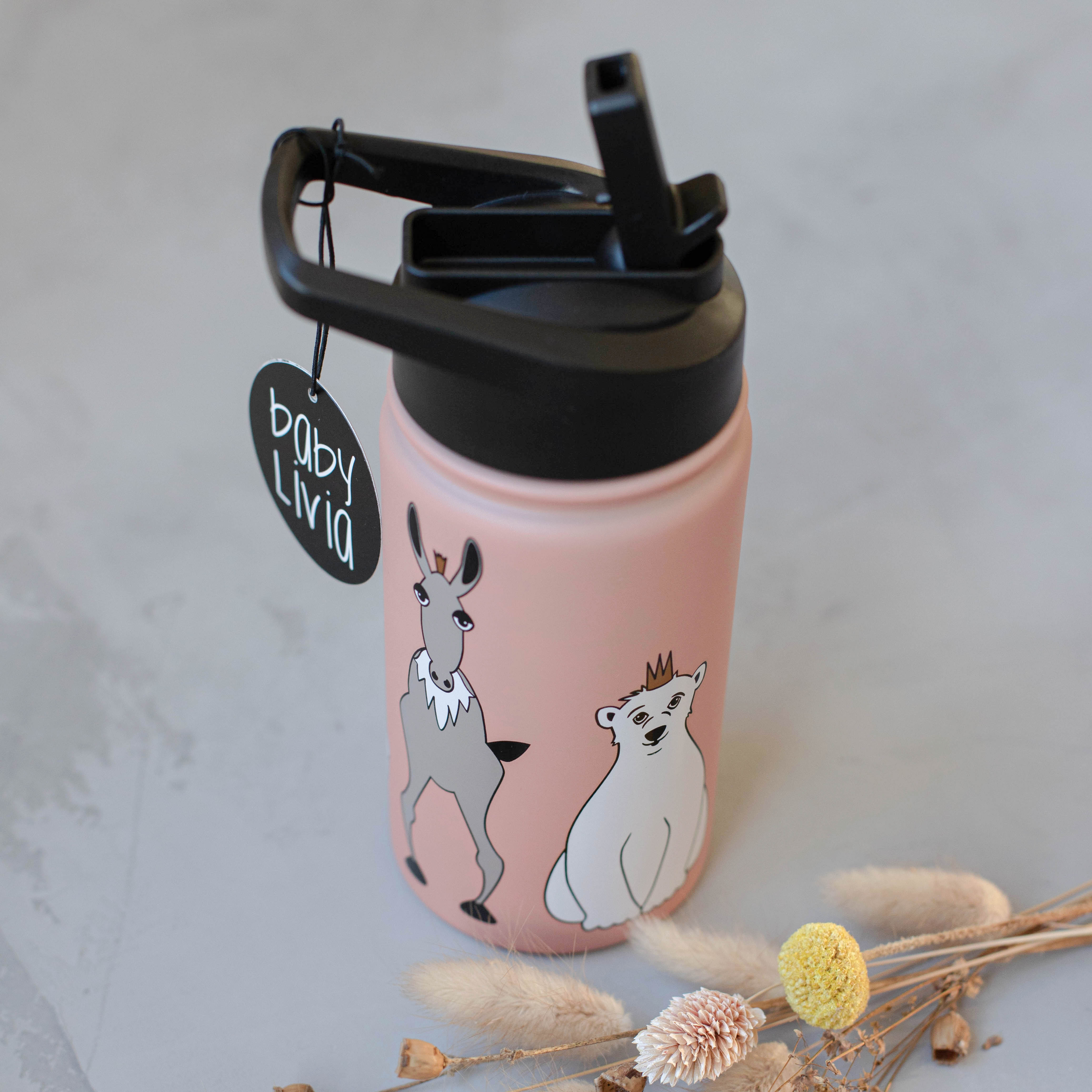 Baby Livia, Butelka termiczna 400 ml New Wheat Baby Livia, Butelka termiczna 400 ml New Wheat