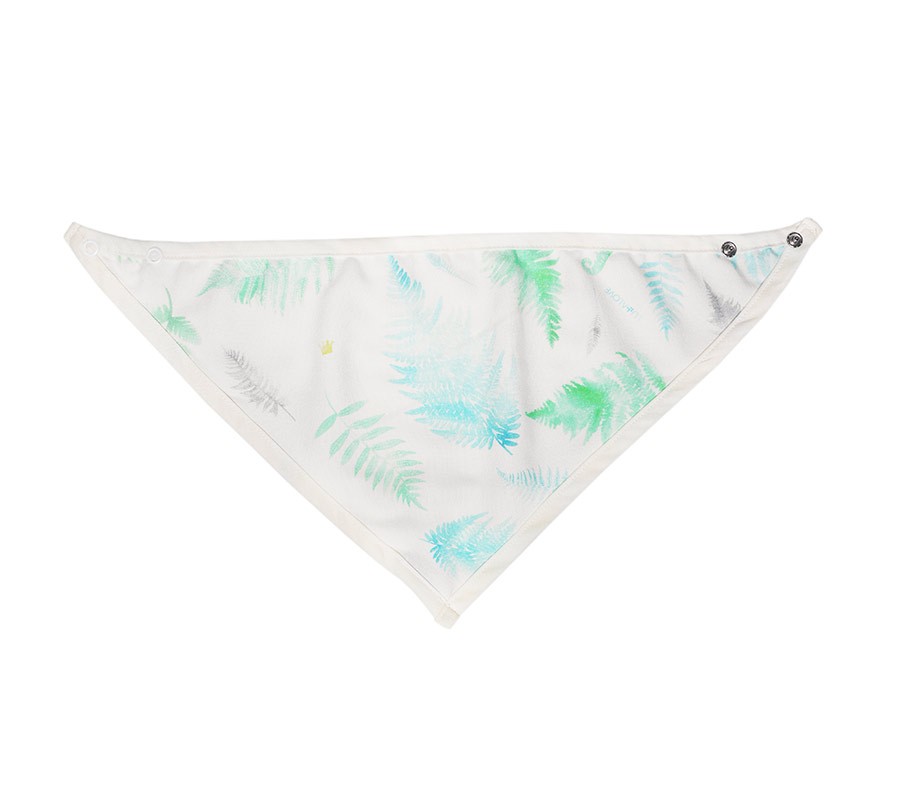 Lullalove, Śliniaczek / apaszka paprocie - mięta