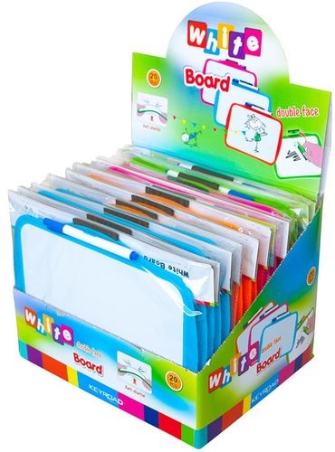 Tablica suchościeralna keyroad z markerem 25x18cm mix Tablica suchościeralna keyroad z markerem 25x18cm mix