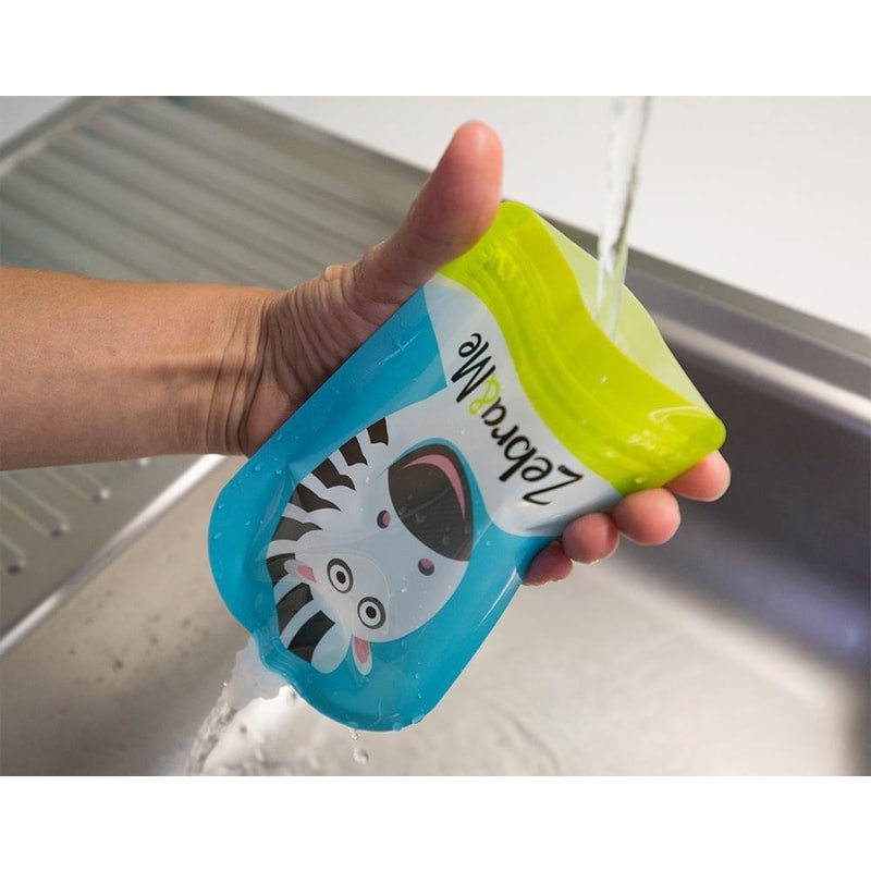 Zebra & Me, ASTRO - 2 PACK Saszetki do karmienia wielorazowe Zebra & Me, ASTRO - 2 PACK Saszetki do karmienia wielorazowe