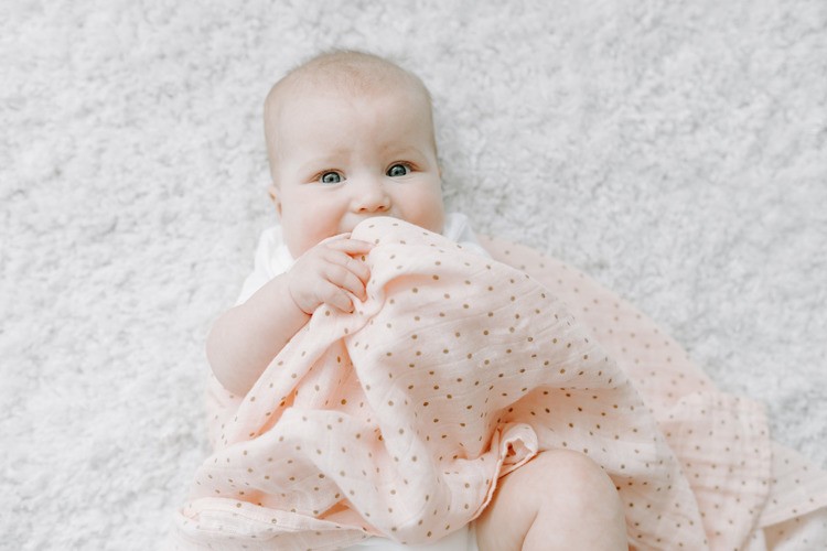 Aden & Anais, Otulacz muślinowy dahlias 4szt