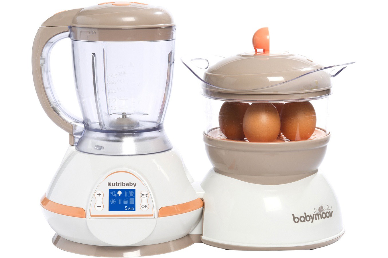 Babymoov, Robot kuchenny Nutribaby apricot Babymoov, Robot kuchenny Nutribaby apricot