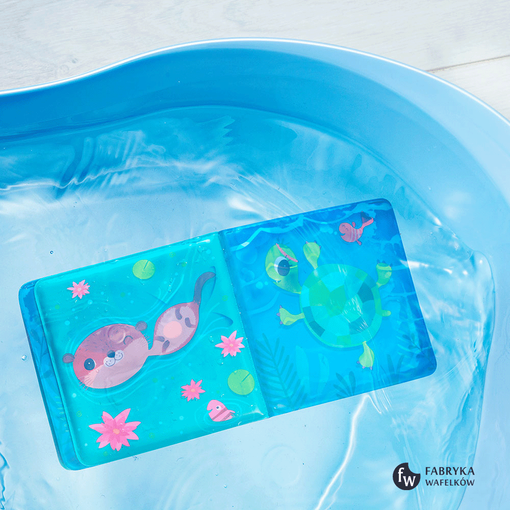 Lilliputiens, Lisica Alice Splash - Magiczna książeczka do kąpieli