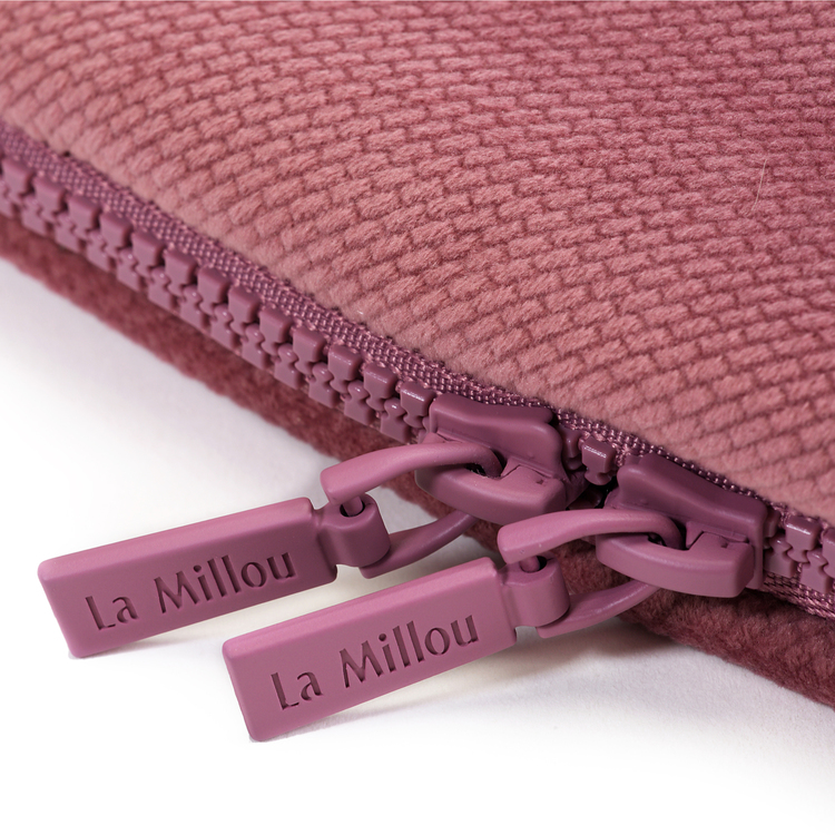 La Millou, Velvet Collection - Aspen Winterproof Stroller Bag Uni - Mulberry