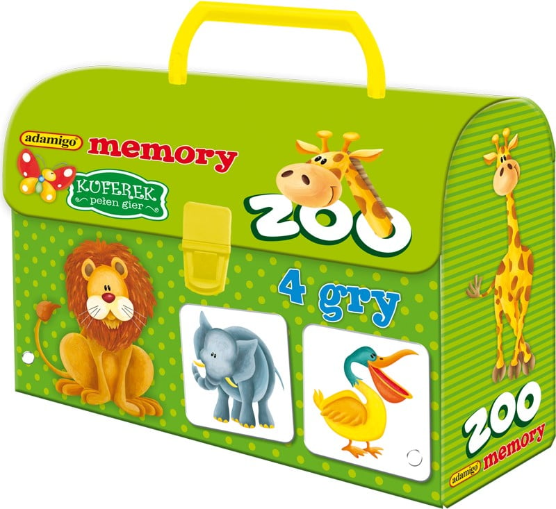 Gra kuferek zoo memory