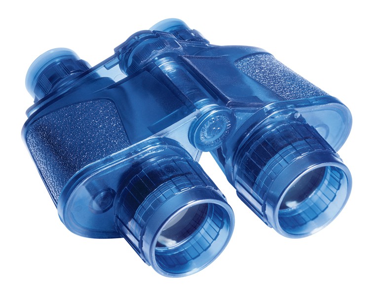 lornetka przeźroczysta (czerwona lub niebieska) lornetka przeźroczysta (czerwona lub niebieska)