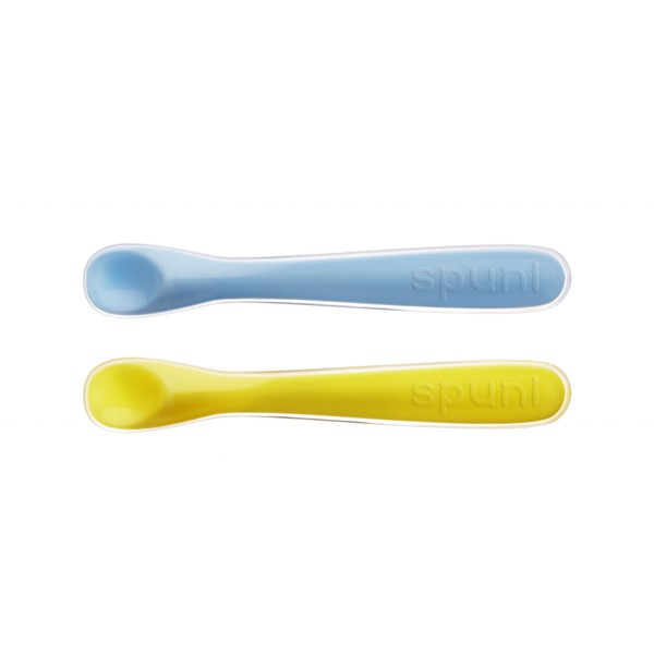 Spuni, Łyżeczki do karmienia Bubbly Blue / Lucky Lemon