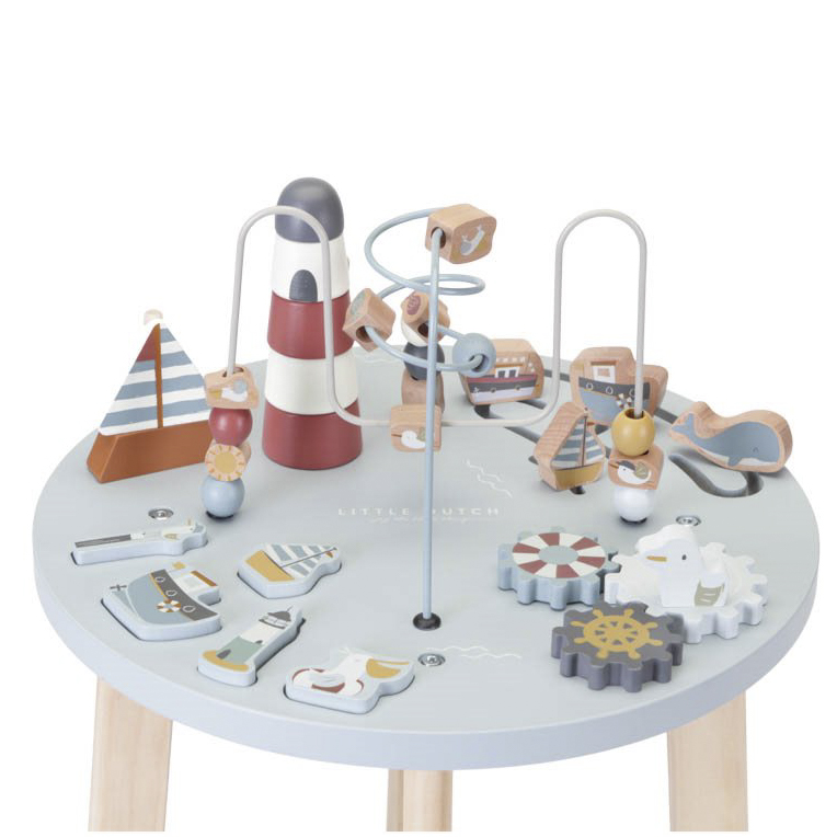 Stolik edukacyjny drewniany Little Dutch Sailors Bay