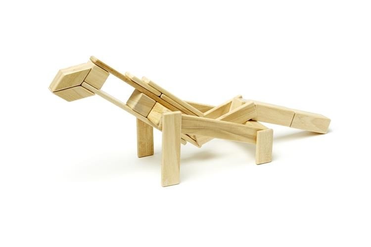 Tegu, Drewniane klocki magnetyczne CLASSICS zestaw 24szt Natural Tegu, Drewniane klocki magnetyczne CLASSICS zestaw 24szt Natural