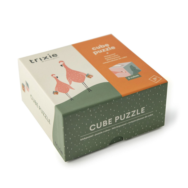 Trixie Baby, Puzzle kostki - zwierzęta