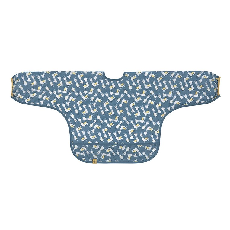 Lassig, Śliniak z długim rękawem Glama Lama blue Repreve Lassig, Śliniak z długim rękawem Glama Lama blue Repreve