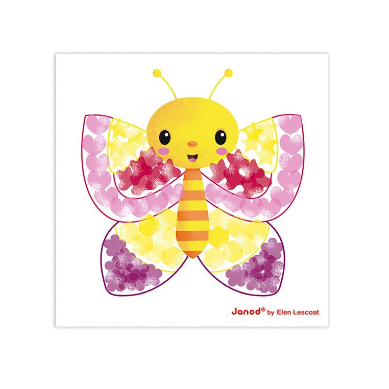 Janod, Zestaw artystyczny Stempelki Zwierzęta