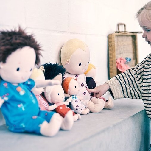 LILLIPUTIENS, Duża lalka dzidziuś Noa 36 cm 2 lata+
