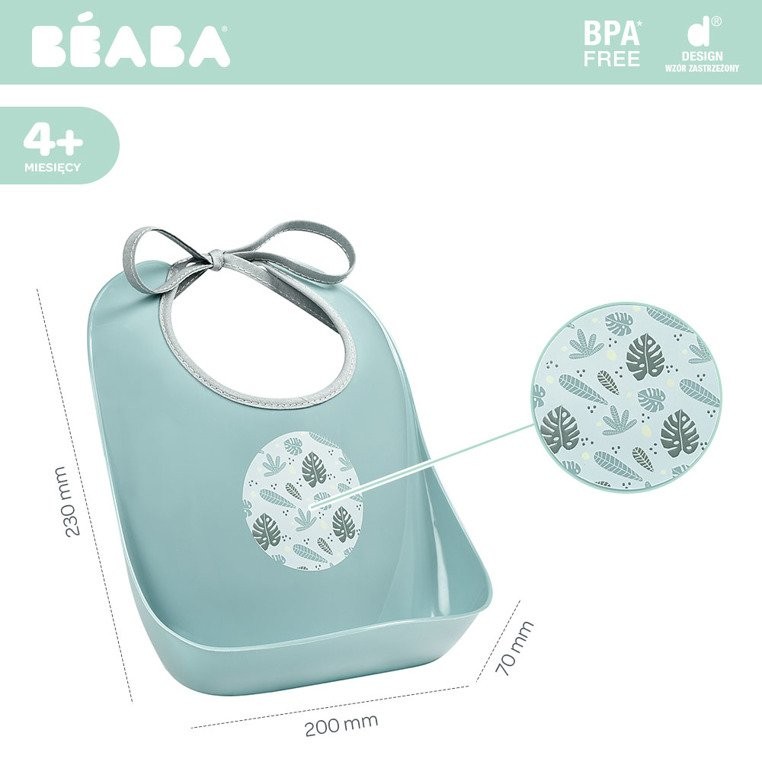 Beaba, Śliniak treningowy z kieszonką Jungle Beaba, Śliniak treningowy z kieszonką Jungle