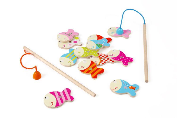 Gra Łowimy rybki (jasny niebieski)