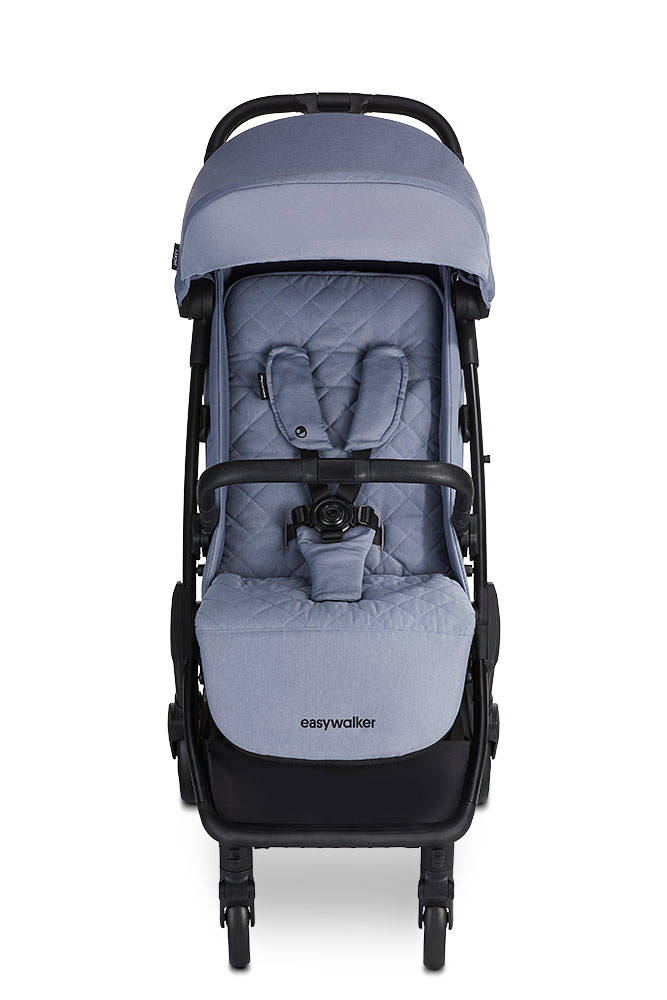 Easywalker, Jackey Kompaktowy, samoskładający się wózek spacerowy z torbą transportową Steel Grey Easywalker, Jackey Kompaktowy, samoskładający się wózek spacerowy z torbą transportową Steel Grey