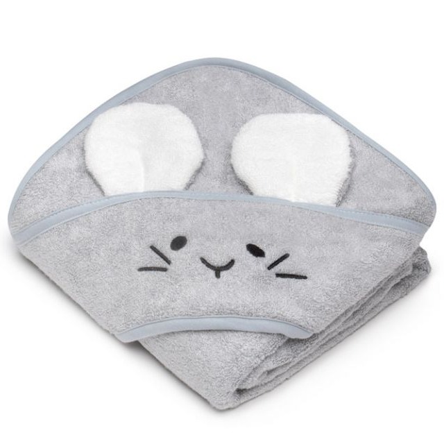 My Memi, Bambusowy ręcznik light grey - mouse