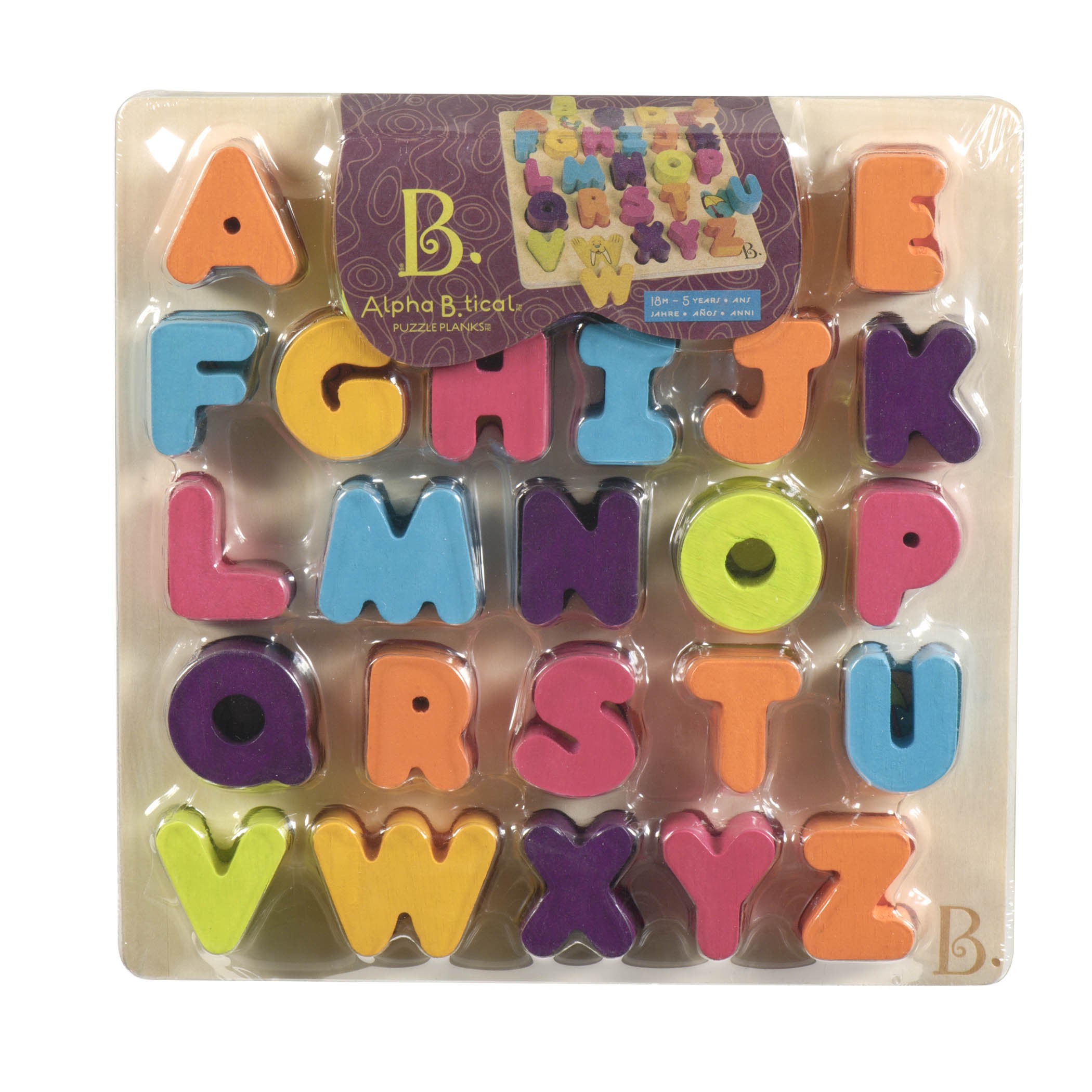 Btoys, masywne klocki w kształcie literek B. Toys