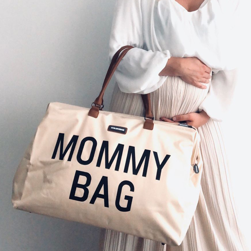 Childhome, Torba podróżna Mommy Bag kremowa