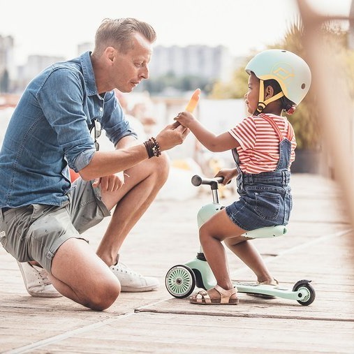 Scootandride, Kask XXS-S dla dzieci 1-5 lat Blueberry