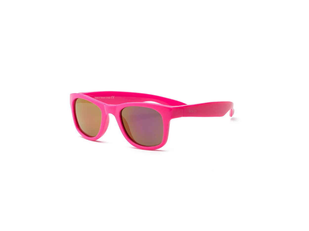 Okulary przeciwsłoneczne Surf - Neon Pink 5-8 lat
