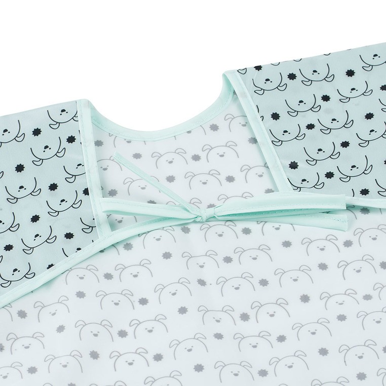 Lassig, Śliniak z długim rękawem 12m+ Little Chums Pies