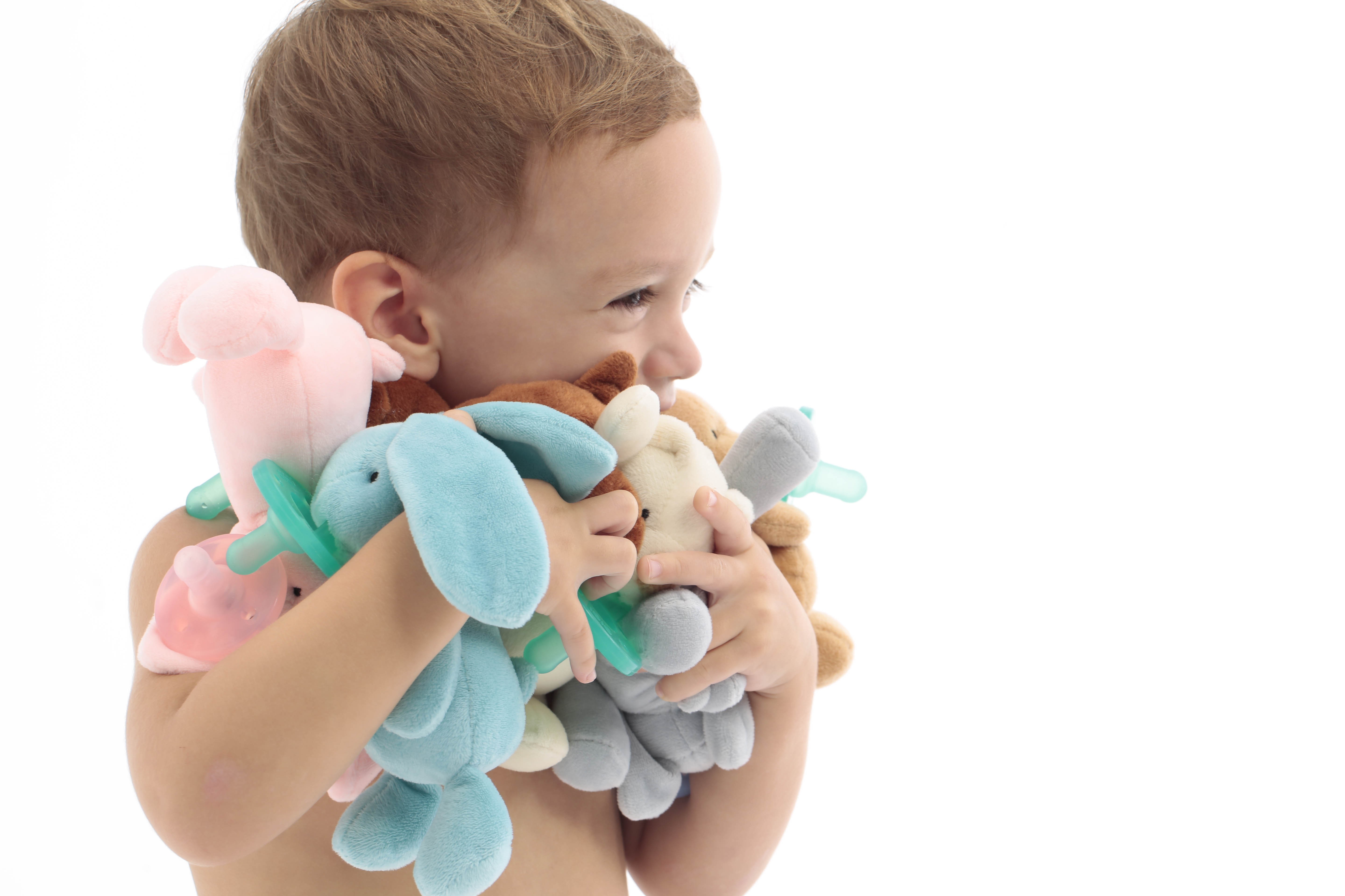 Minikoioi, Smoczek uspokajający z przytulanką Blue Bunny Minikoioi, Smoczek uspokajający z przytulanką Blue Bunny