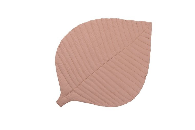 Toddlekind, Mata do zabawy z bawełny organicznej w kształcie liścia Leaf Mat Sea Shell