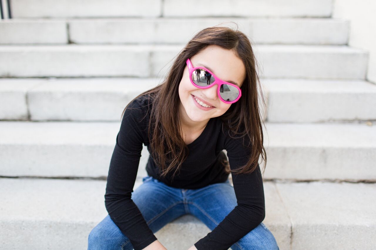 Babiators, Okulary przeciwsłoneczne Aces 7-14 Popstar Pink / Mirror Lens Babiators, Okulary przeciwsłoneczne Aces 7-14 Popstar Pink / Mirror Lens