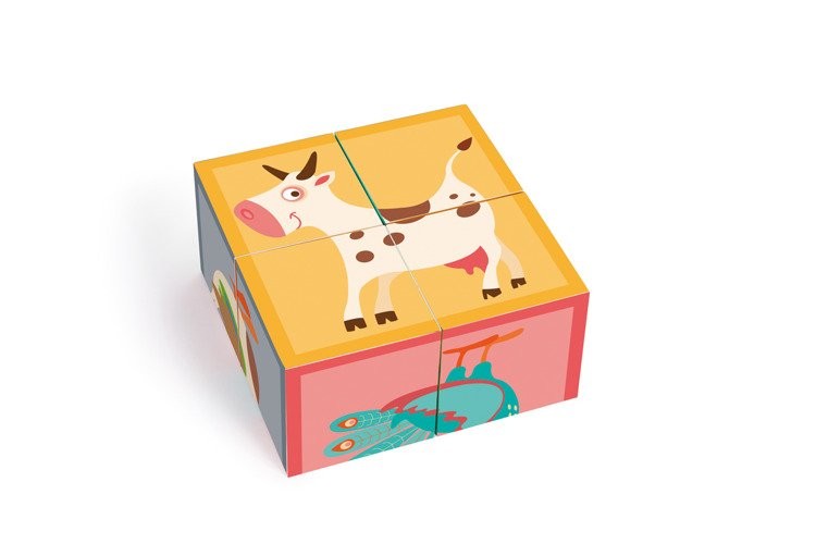 Scratch, Puzzle 4 Klocki FARMA Scratch, Puzzle 4 Klocki FARMA