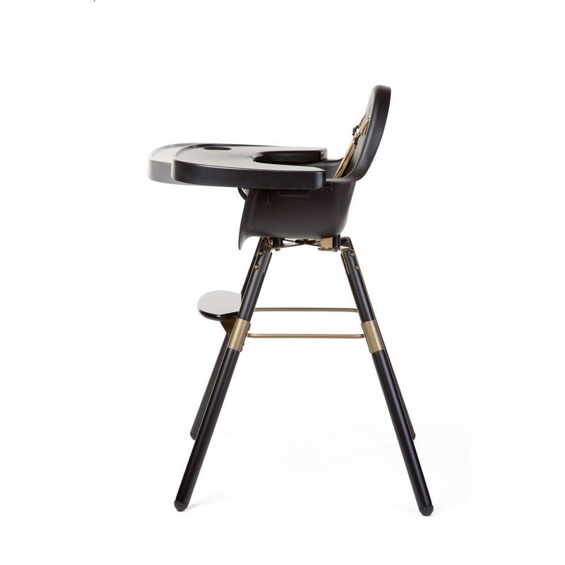 Childhome, Krzesełko do karmienia Evolu 2 Black/Gold
