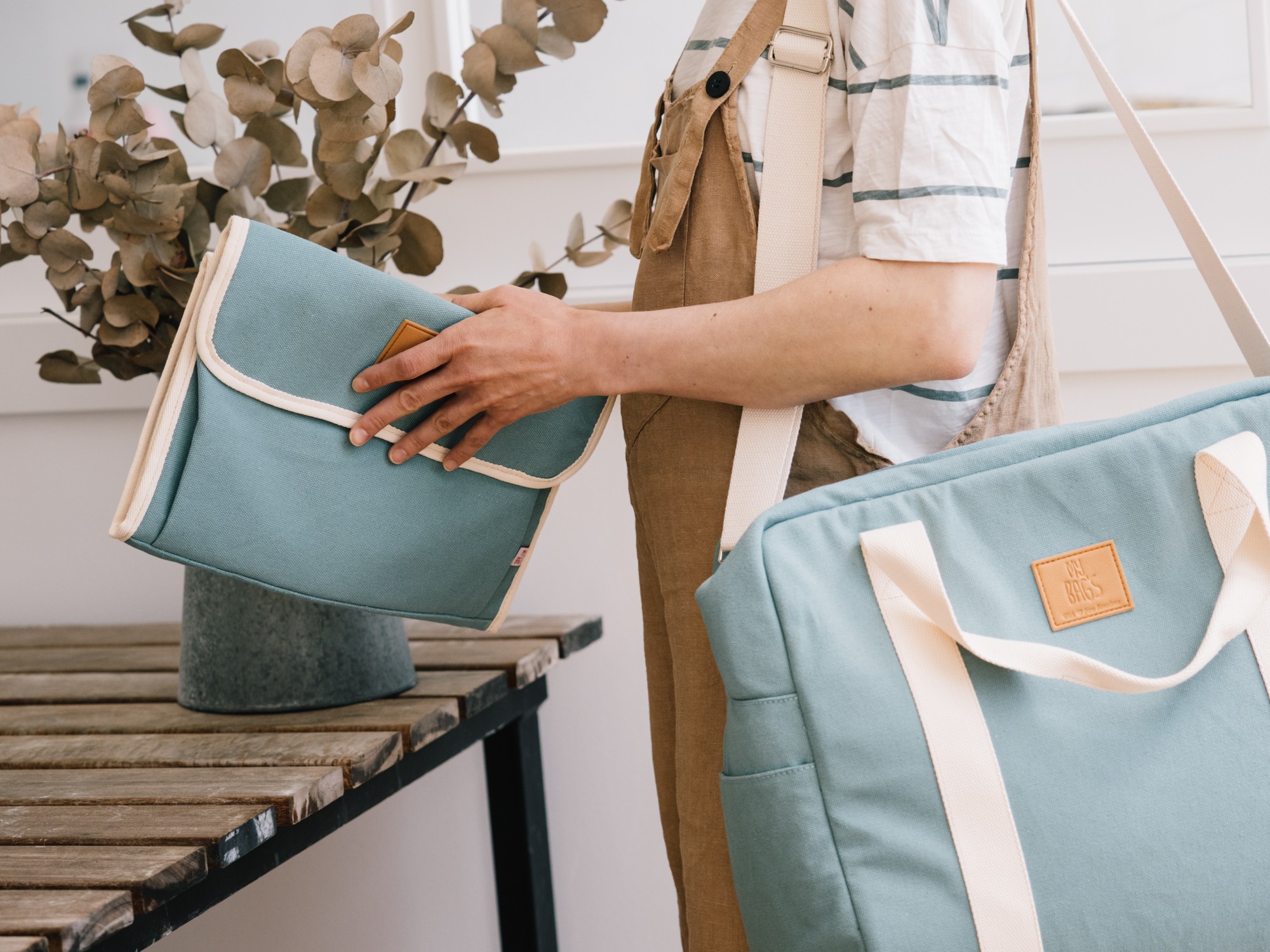 My Bag's, Torba Family Bag Happy Family Aquamarine My Bag's, Torba Family Bag Happy Family Aquamarine