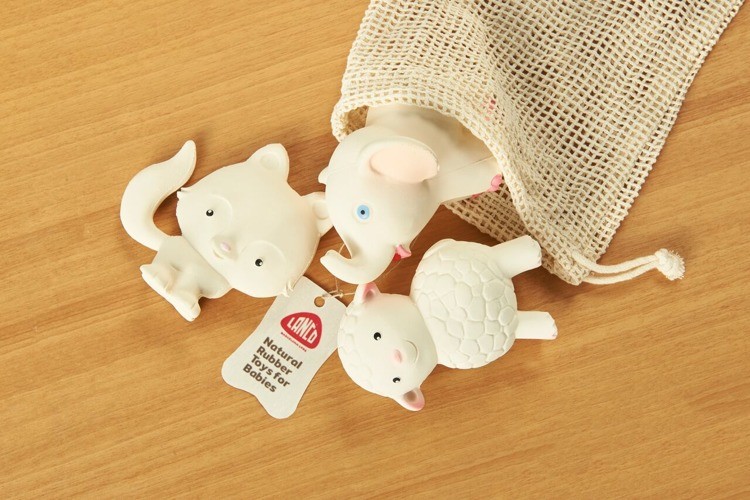 Lanco, Zestaw gryzaków Zwierzątka w woreczku