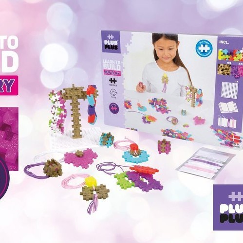 Plus-Plus, Mini Mix Brokat 500 szt. Biżuteria