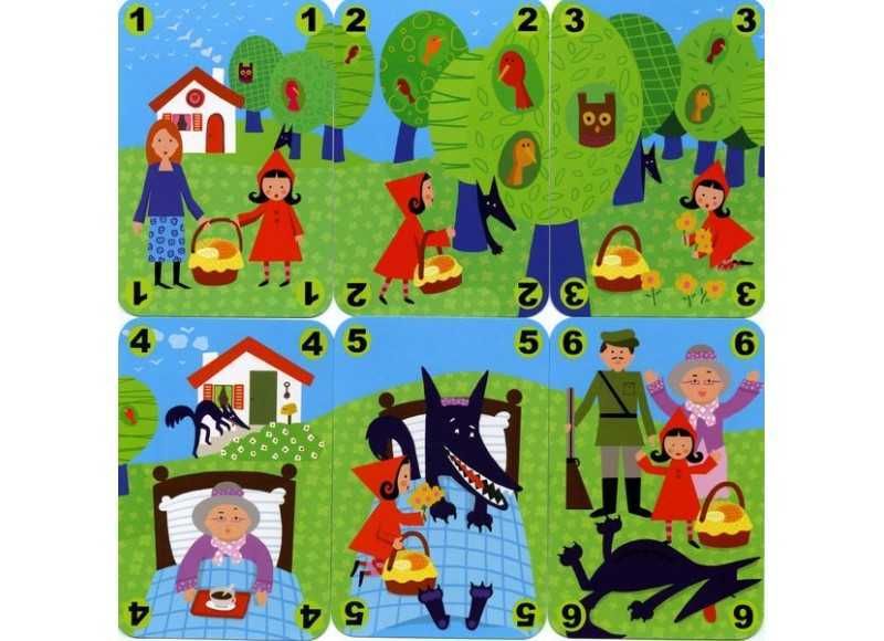 Djeco, gra karciana Czerwony Kapturek Djeco, gra karciana Czerwony Kapturek