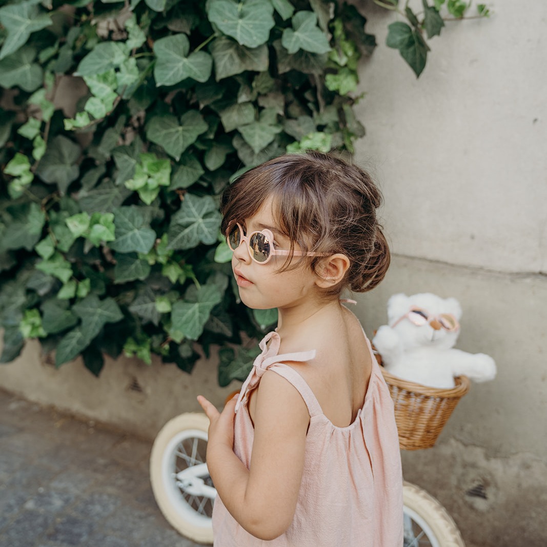 Ki ET LA, Okulary przeciwsłoneczne OURS'ON 2-4 lata Peach Ki ET LA, Okulary przeciwsłoneczne OURS'ON 2-4 lata Peach