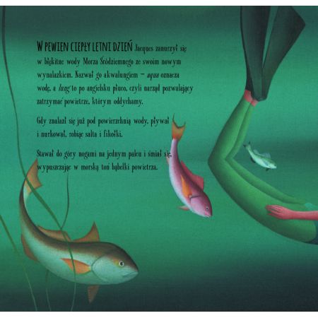 Podwodny świat. Opowieść o Jacquesu Cousteau