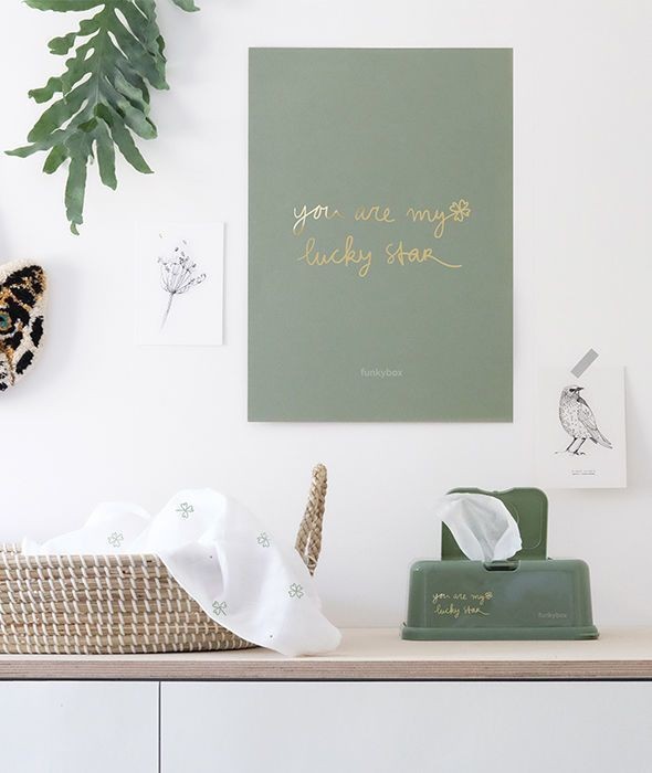 Funkybox, Pojemnik na Chusteczki Olive Lucky Clover