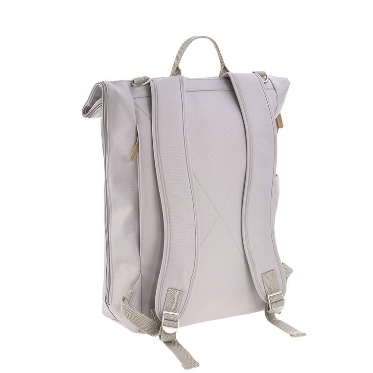 Lassig, Green Label Plecak dla mam z akcesoriami Rolltop Backpack Grey Lassig, Green Label Plecak dla mam z akcesoriami Rolltop Backpack Grey