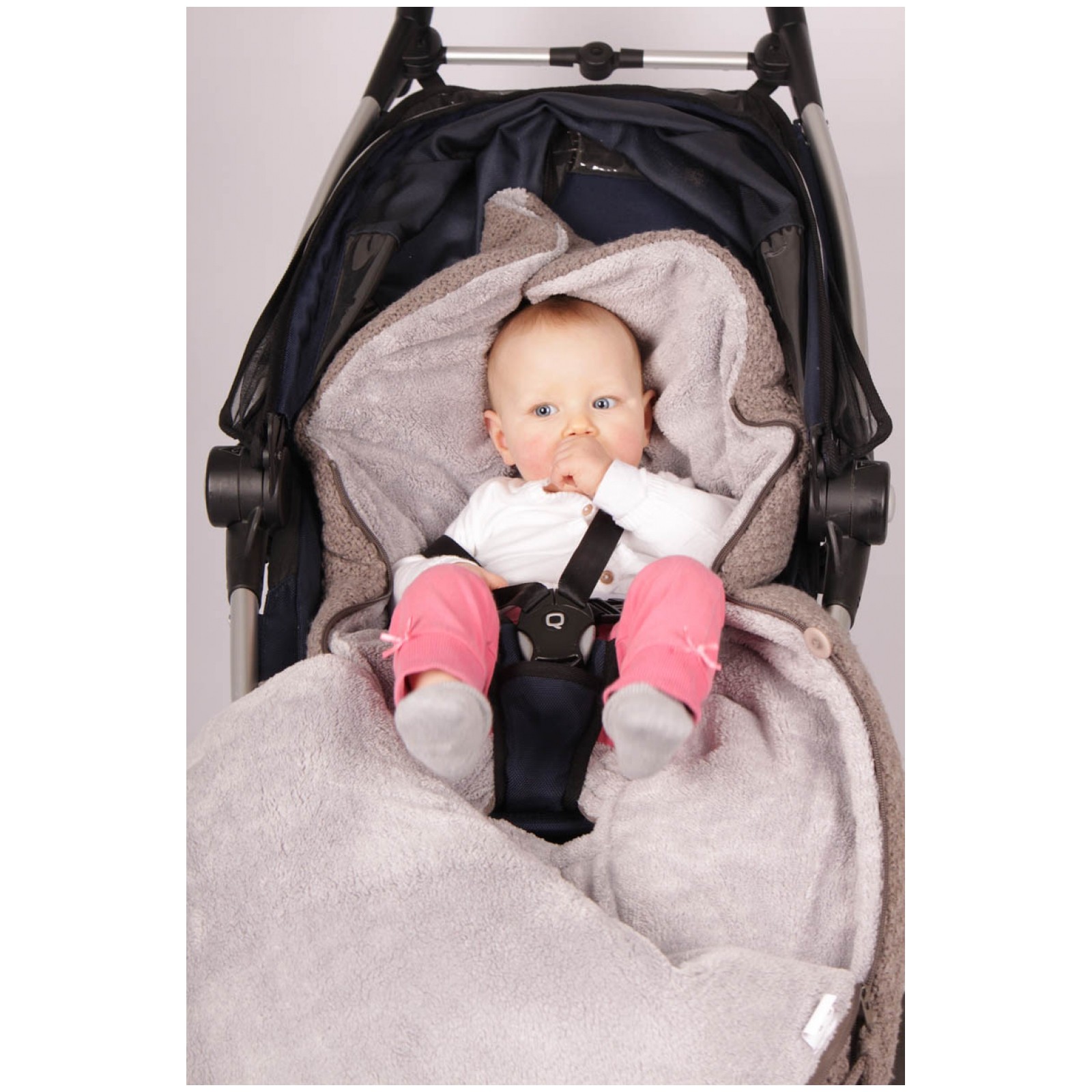 Baby's Only, Robust anthracite, Śpiworek do wózka, czarny