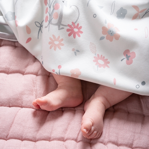 Snap the moment, Foto-kocyk rosy white