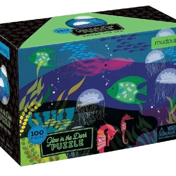 Mudpuppy, Puzzle świecące w ciemności Pod wodą 100el. Mudpuppy, Puzzle świecące w ciemności Pod wodą 100el.