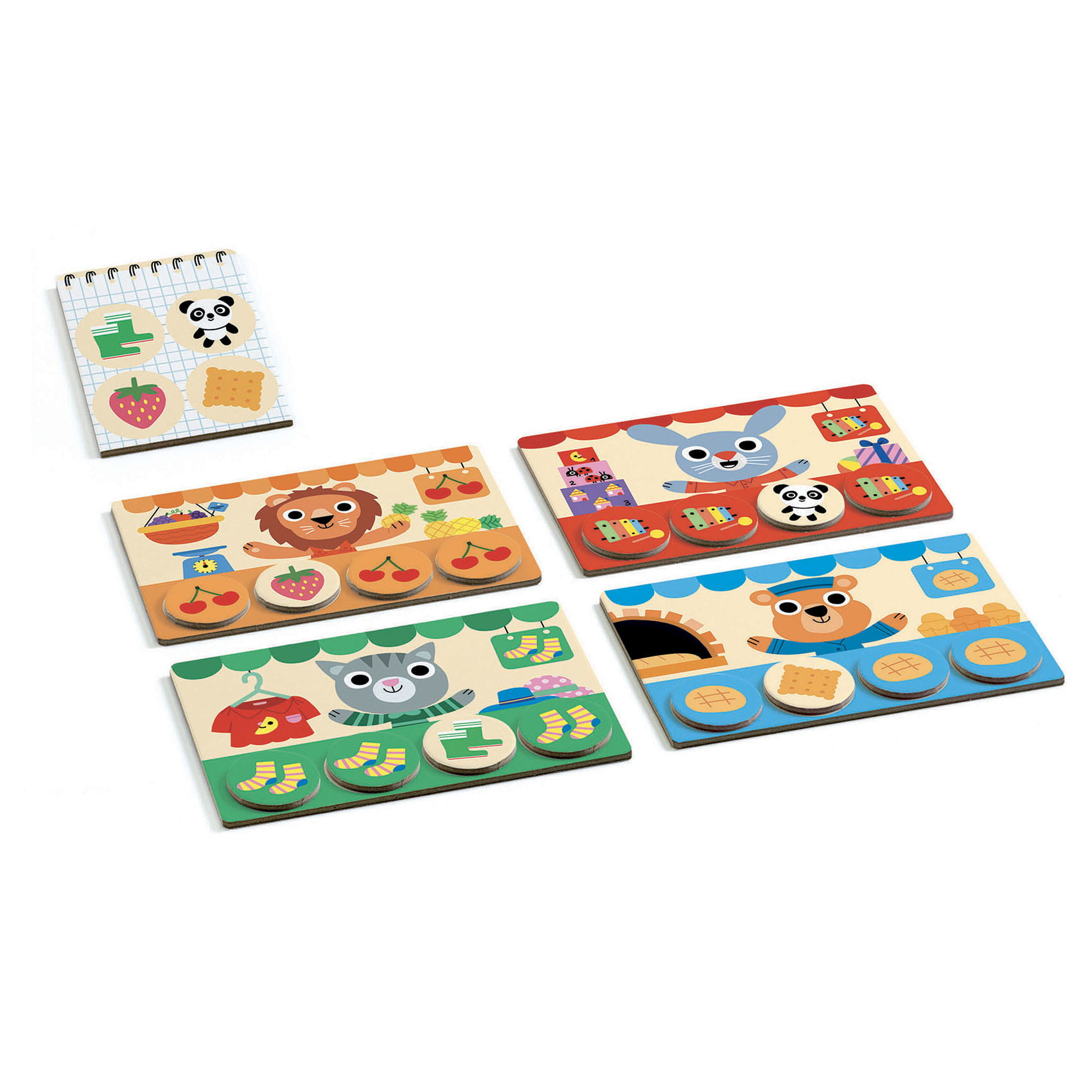 Djeco, Gra MEMO LOTTO SKLEP Djeco, Gra MEMO LOTTO SKLEP