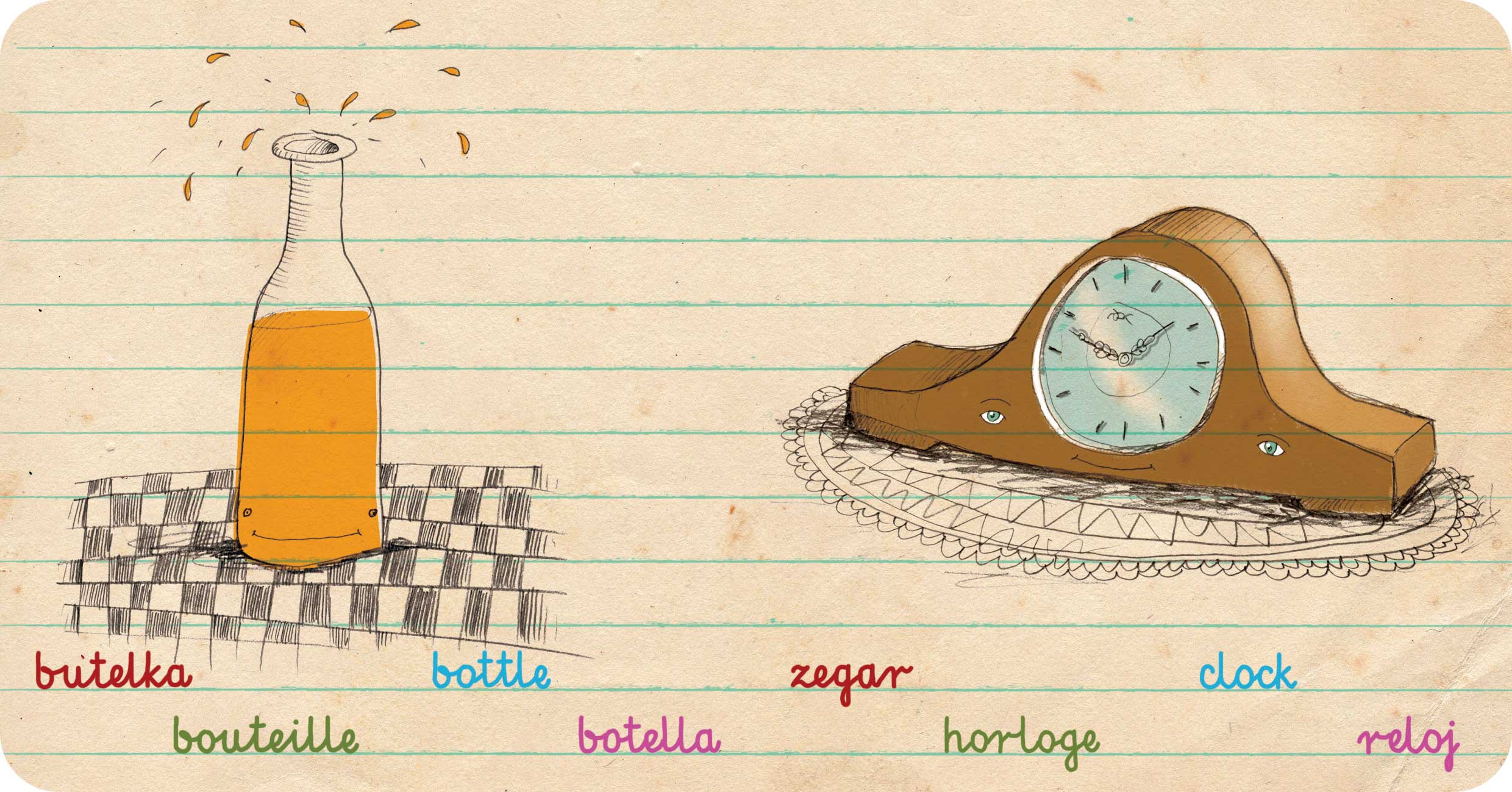 Przedmioty, Objects, Objets, Objeto"