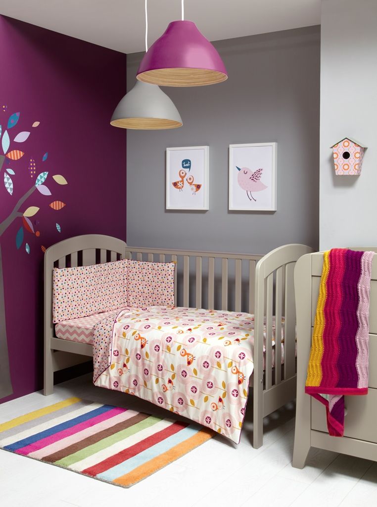 Mamas&Papas, ochraniacz Bird kol. Patternology