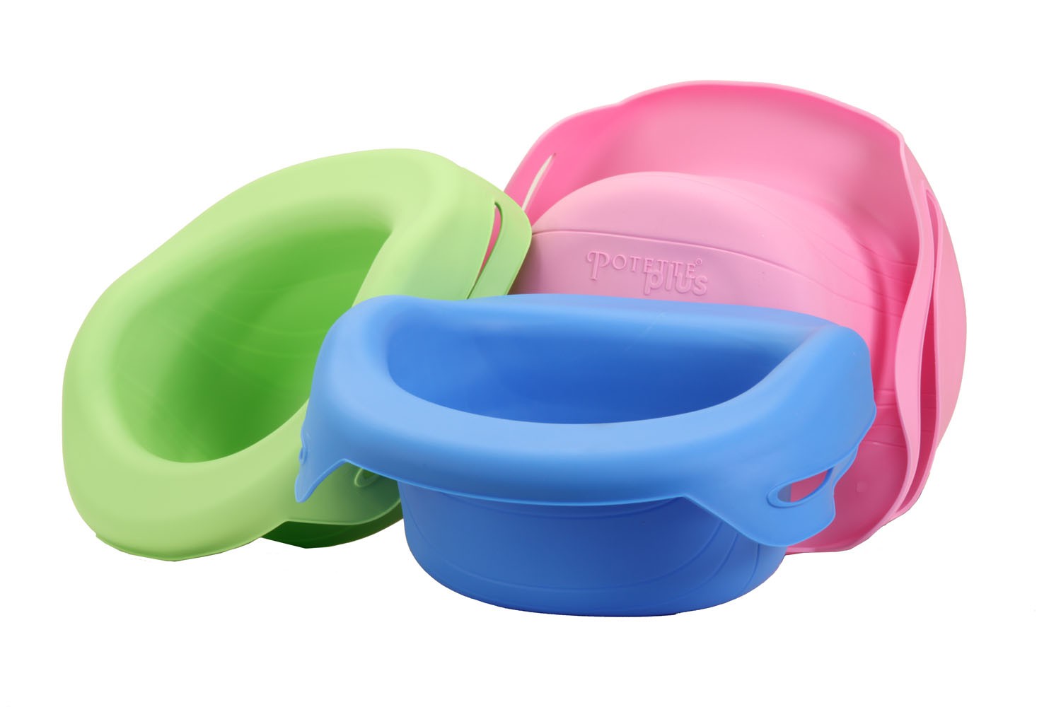 Silikonowy wielorazowy wkład zielony na nocnik Potette Plus